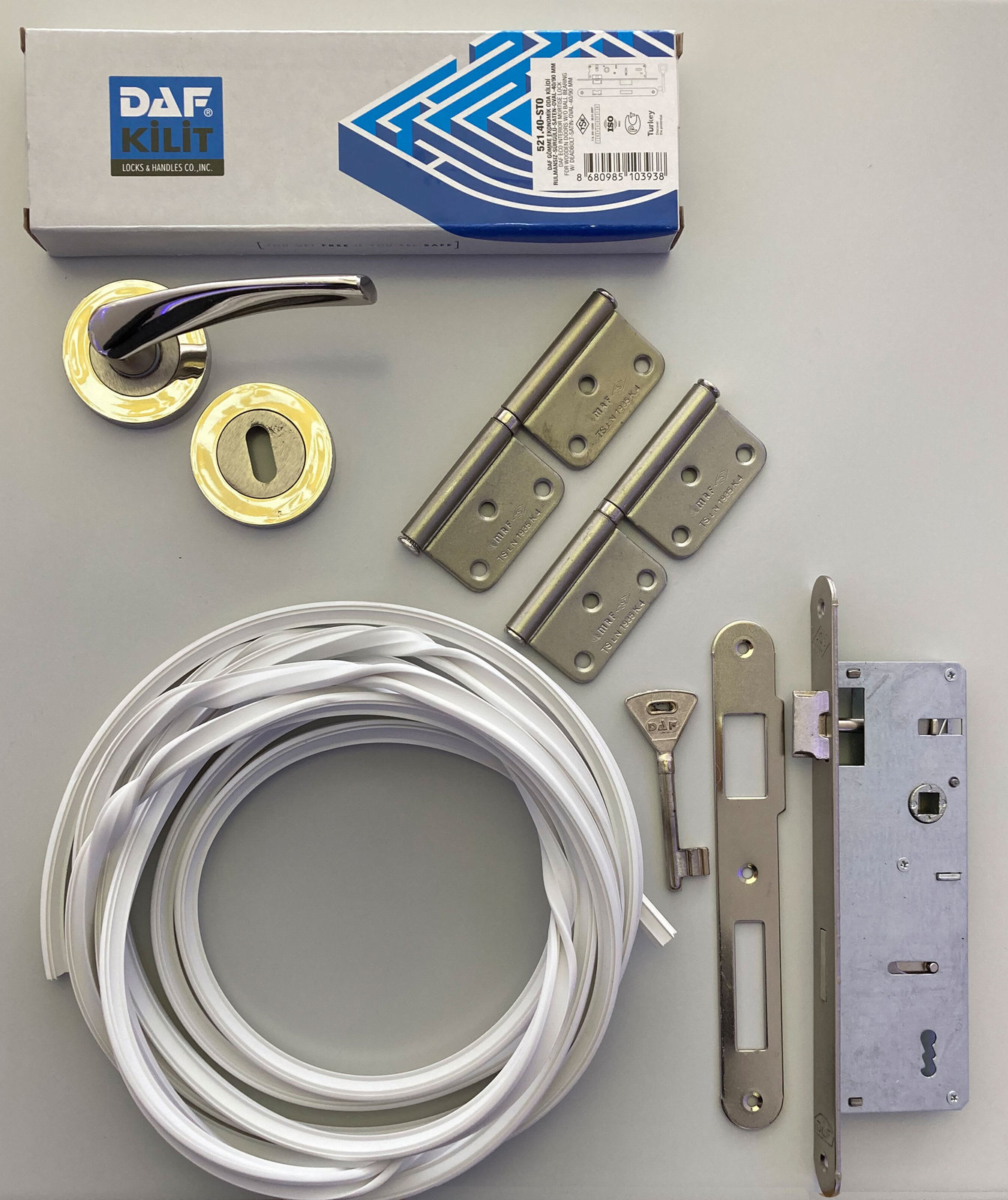 Kit de quincaillerie à rosace KK-02